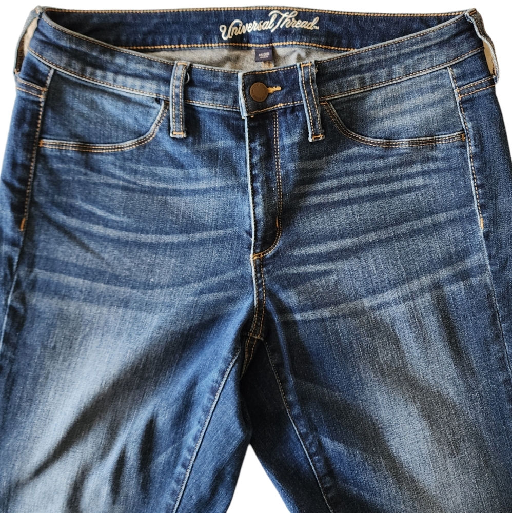 Universal Thread boot cut stretch denim jeans size 10 / 30R nwot blue